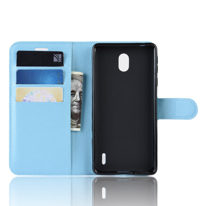 Nokia 1 Plus Pu Wallet Case [Lightblue]