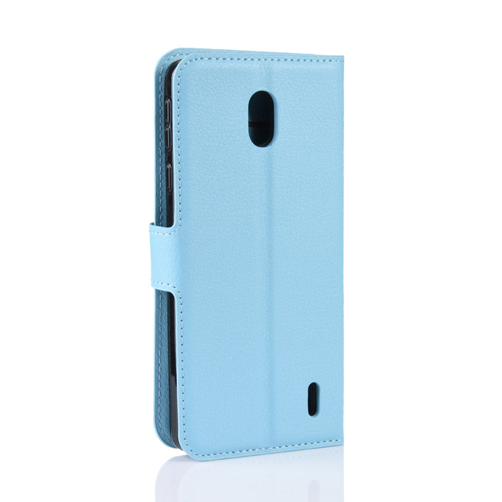 Nokia 1 Plus Pu Wallet Case [Lightblue]