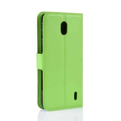 Nokia 1 Plus Pu Wallet Case [Green]