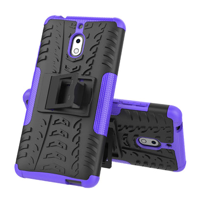 Nokia 2.1 Heavy Duty Case Purple