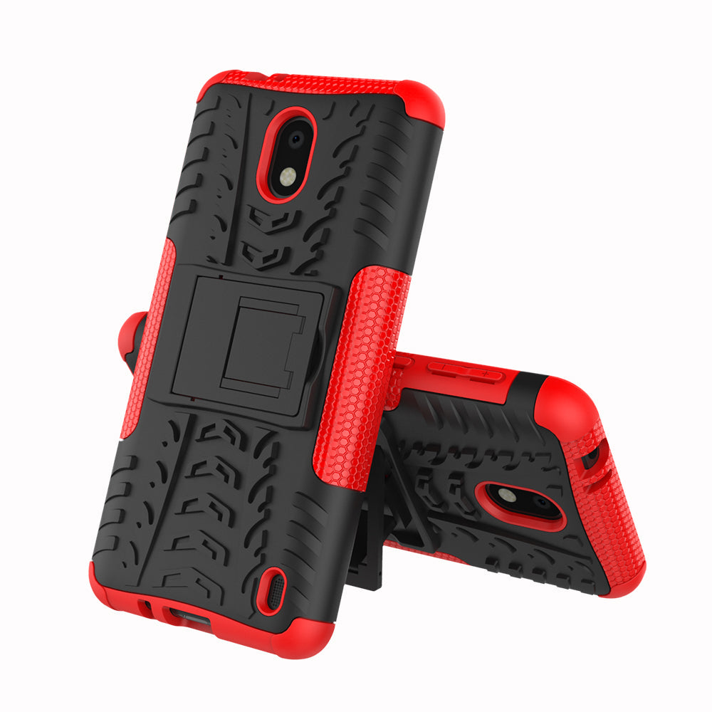 Nokia 2 Heavy Duty Case Red