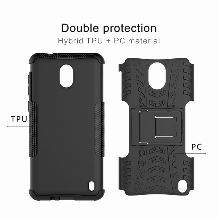 Nokia 2 Heavy Duty Case Purple