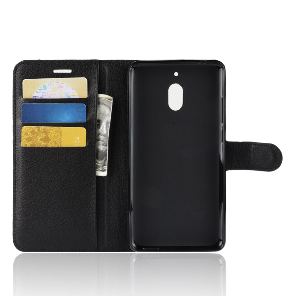 Nokia 2.1 Pu Wallet Case [Black]