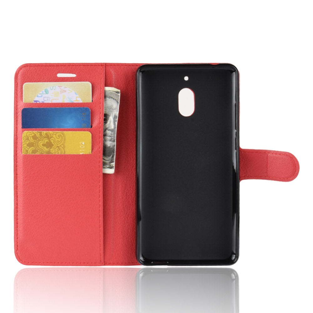 Nokia 2.1 Pu Wallet Case [Red]