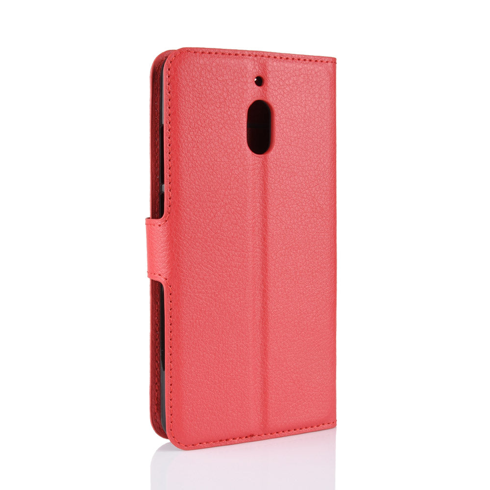 Nokia 2.1 Pu Wallet Case [Red]