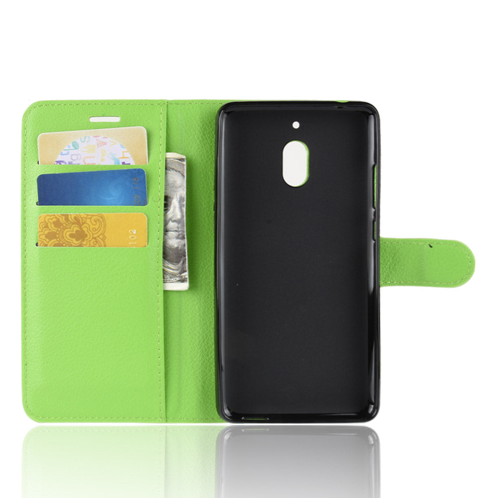 Nokia 2.1 Pu Wallet Case [Green]