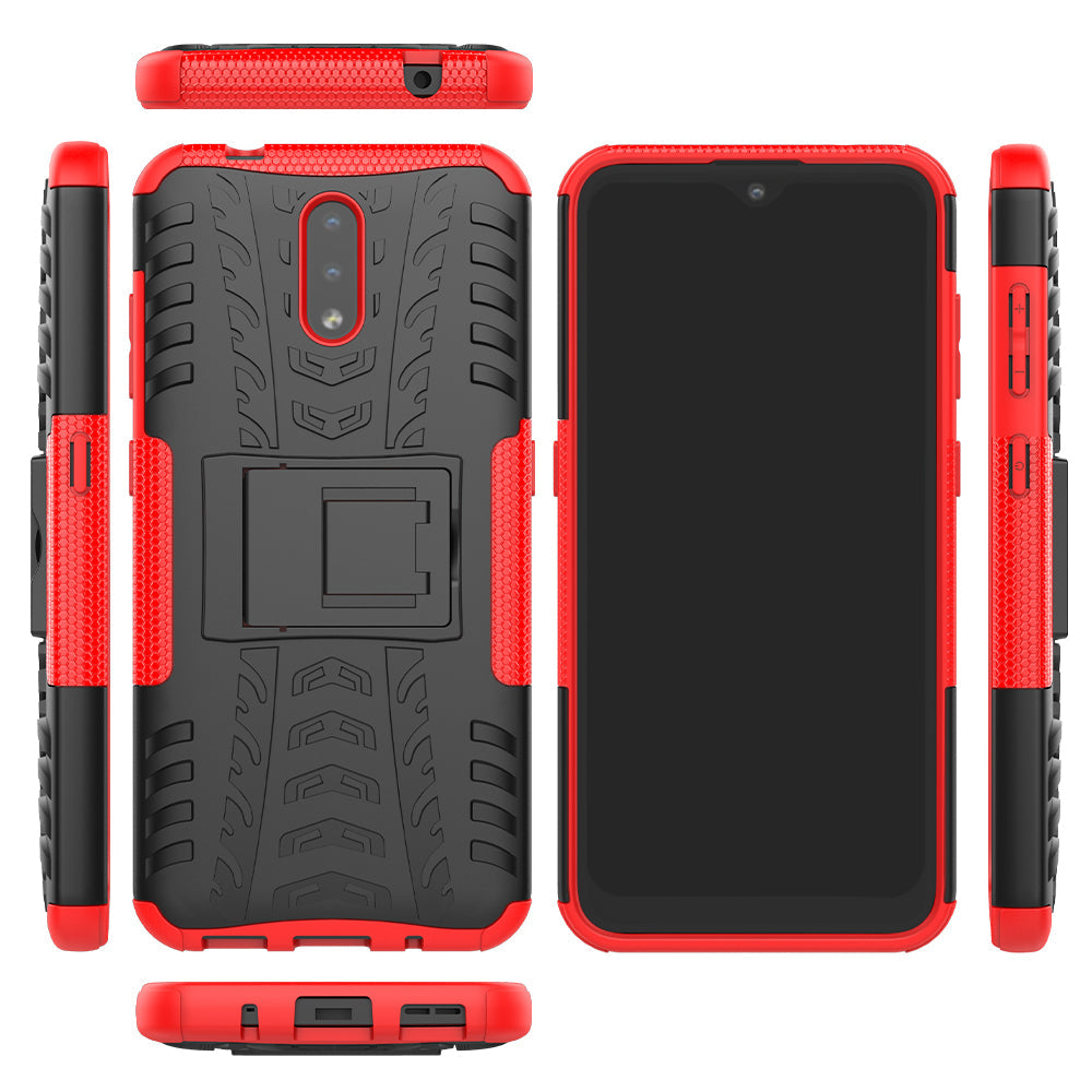 Nokia 2.3 Heavy Duty Case Red
