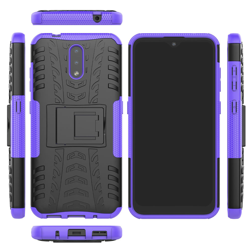 Nokia 2.3 Heavy Duty Case Purple