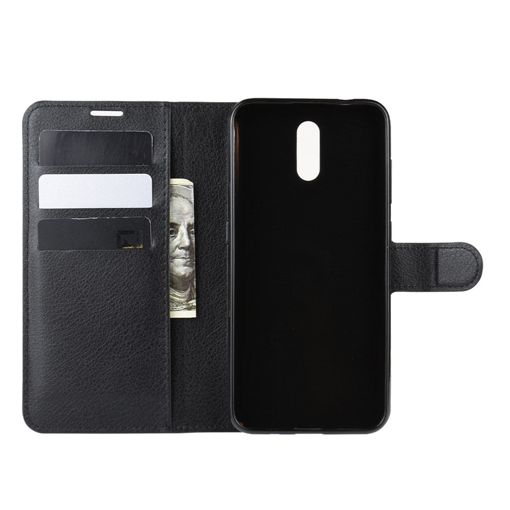 Nokia 2.3 Pu Wallet Case [Black]