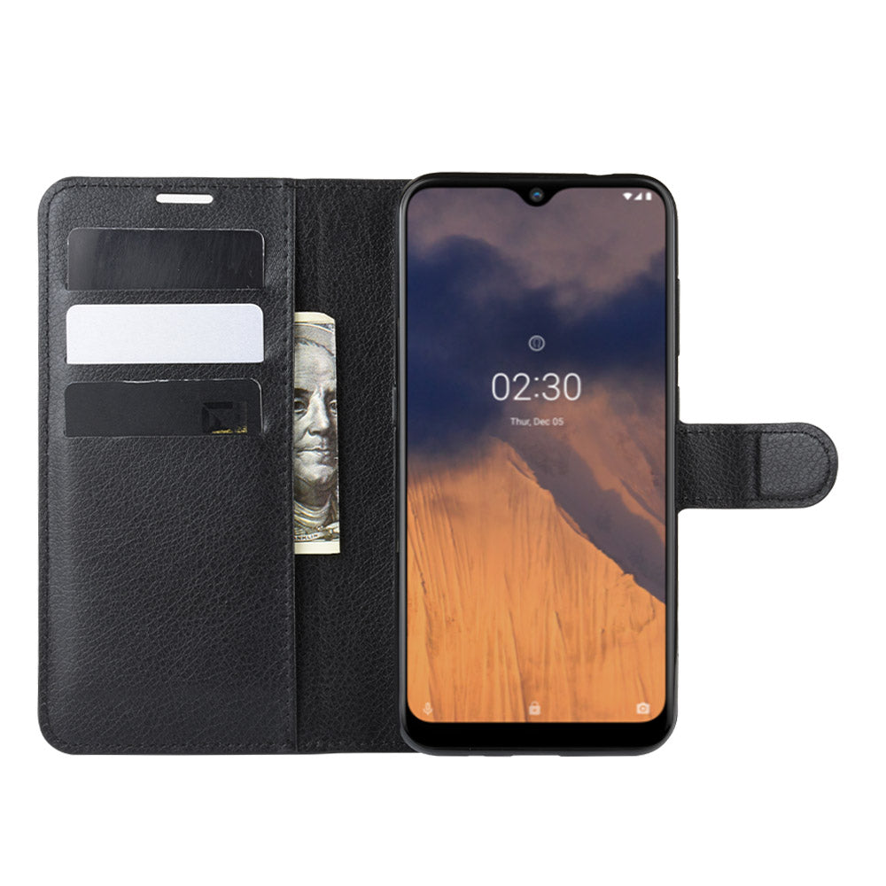 Nokia 2.3 Pu Wallet Case [Black]