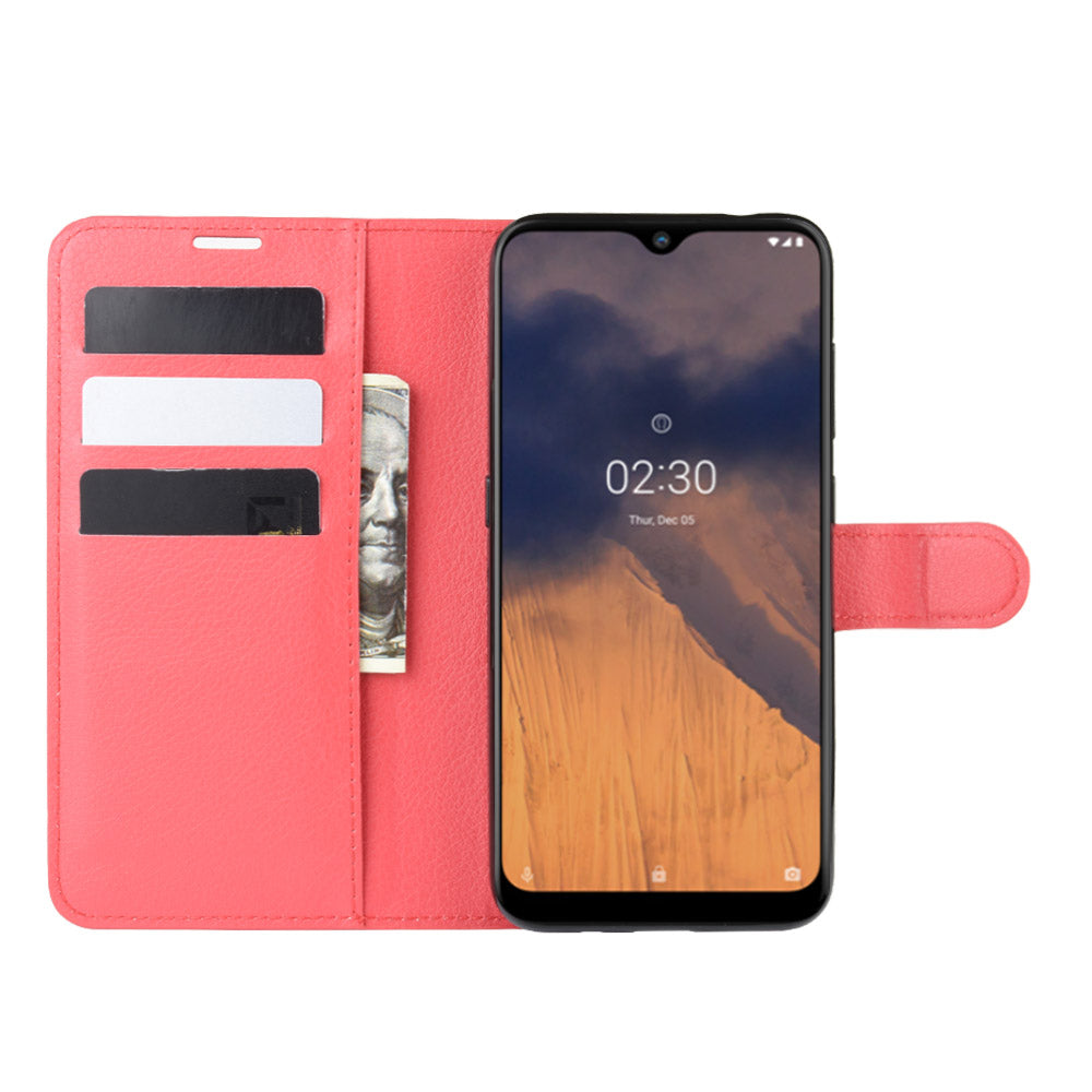 Nokia 2.3 Pu Wallet Case [Red]