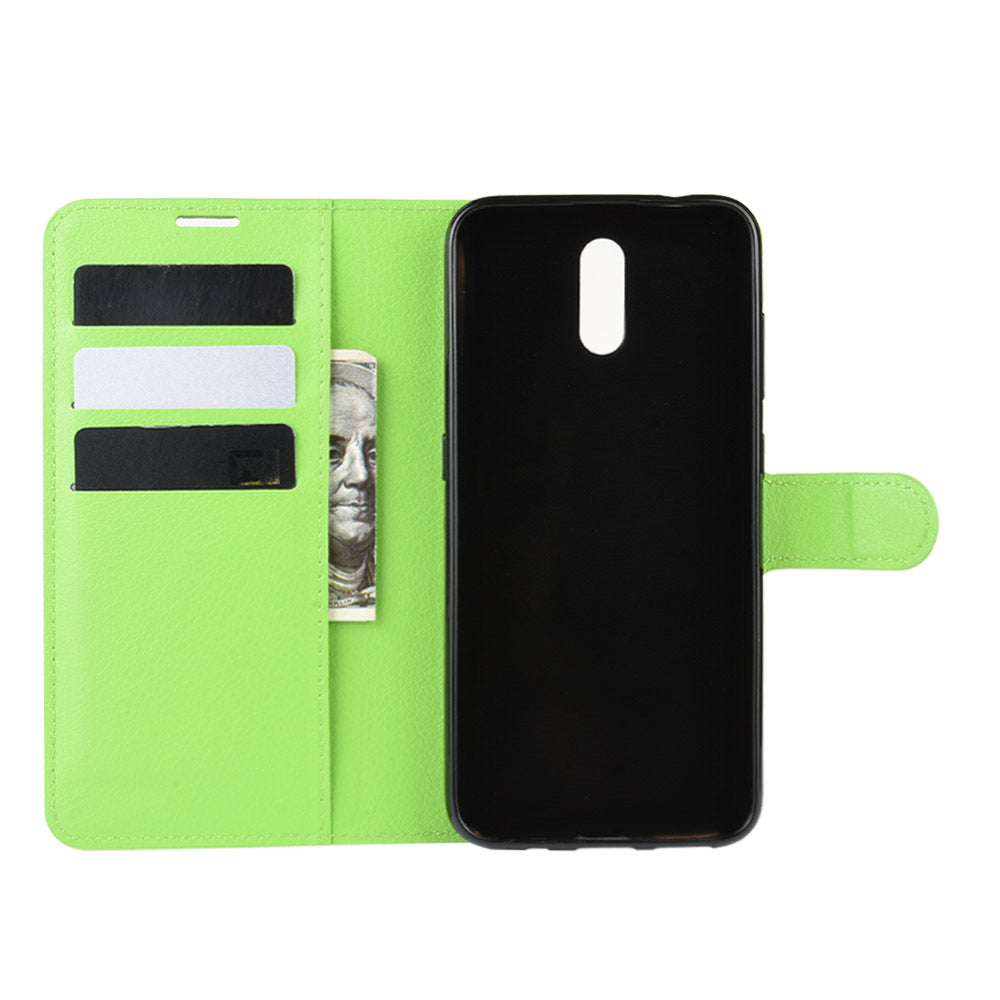 Nokia 2.3 Pu Wallet Case [Green]