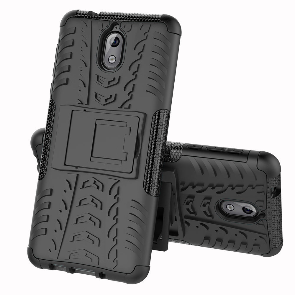 Nokia 3.1 Heavy Duty Case Black
