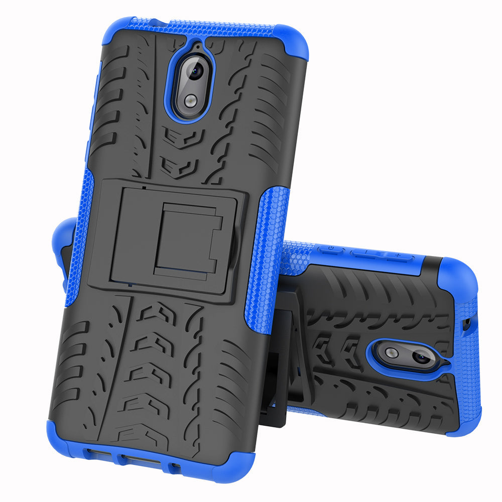 Nokia 3.1 Heavy Duty Case Blue