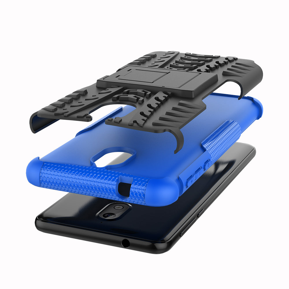 Nokia 3.1 Heavy Duty Case Blue