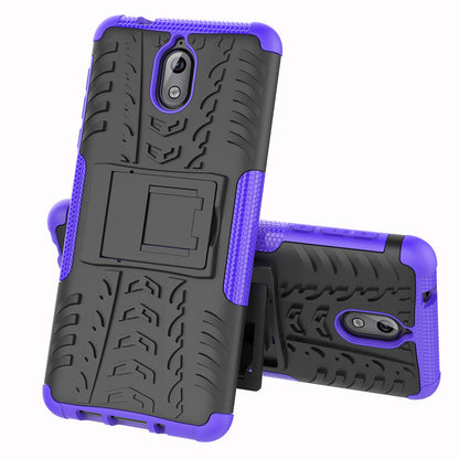 Nokia 3.1 Heavy Duty Case Purple