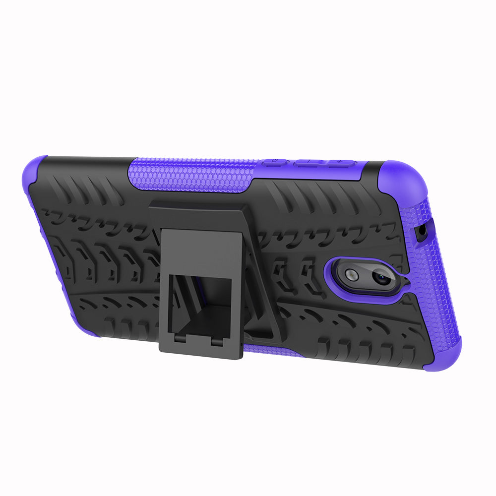 Nokia 3.1 Heavy Duty Case Purple