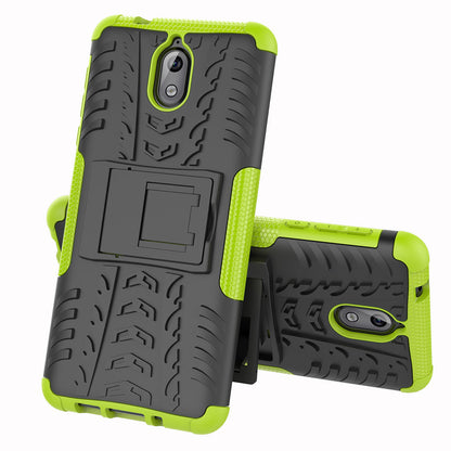 Nokia 3.1 Heavy Duty Case Green