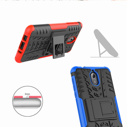 Nokia 3.1 Heavy Duty Case Blue