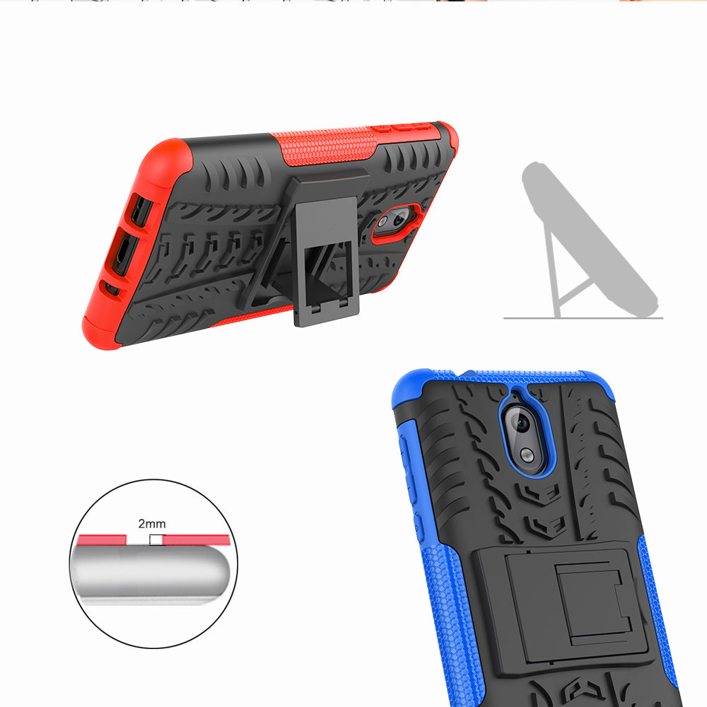 Nokia 3.1 Heavy Duty Case Purple