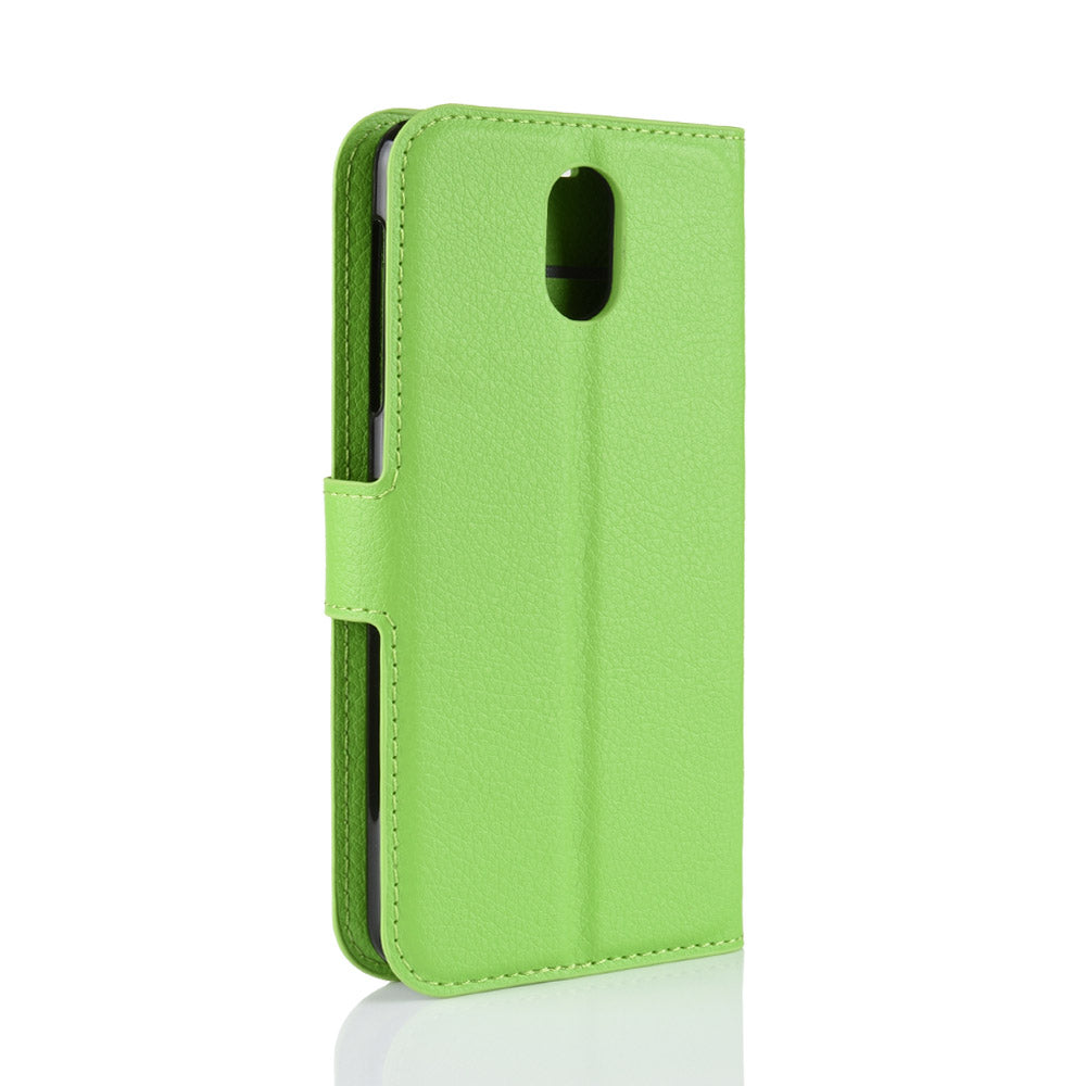 Nokia 3.1 Pu Wallet Case [Green]