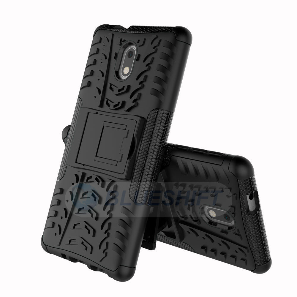 Nokia 3 Heavy Duty Case Black