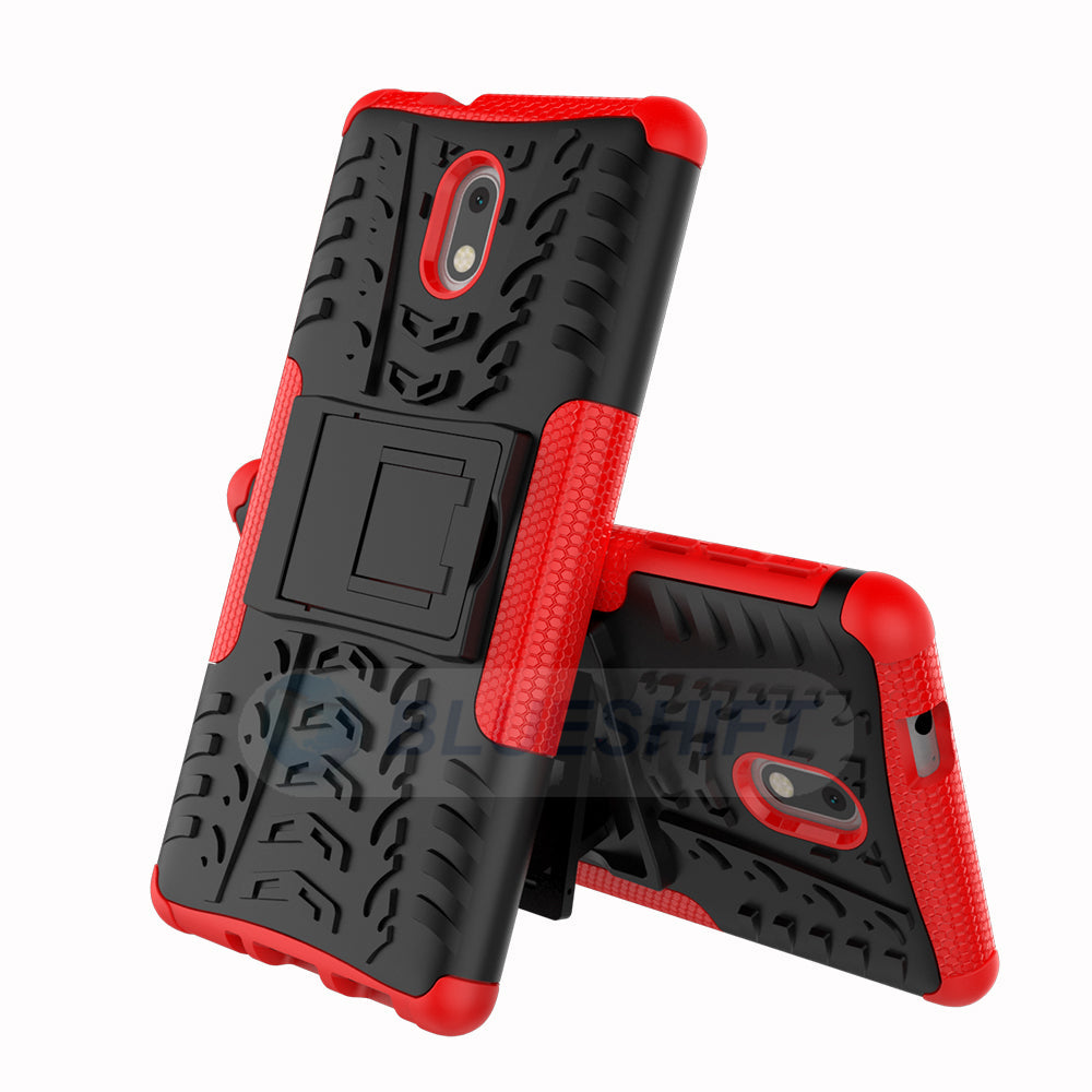 Nokia 3 Heavy Duty Case Red