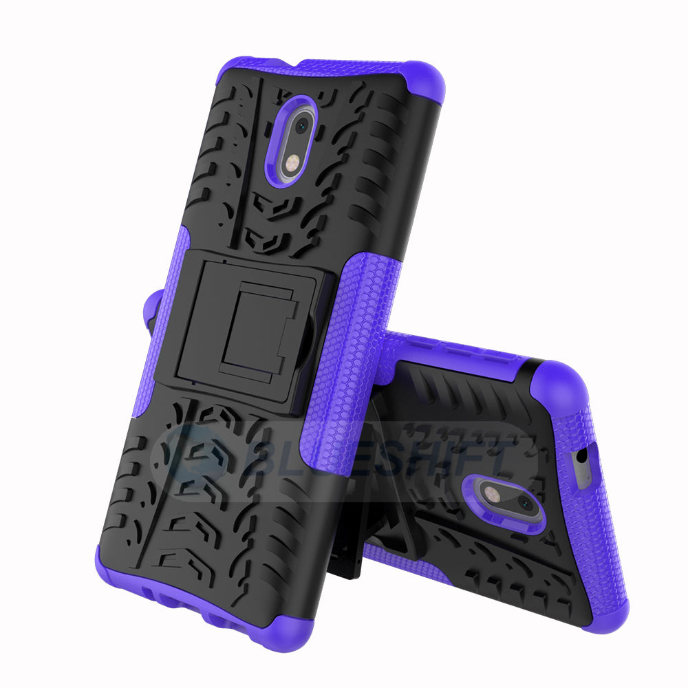 Nokia 3 Heavy Duty Case Purple