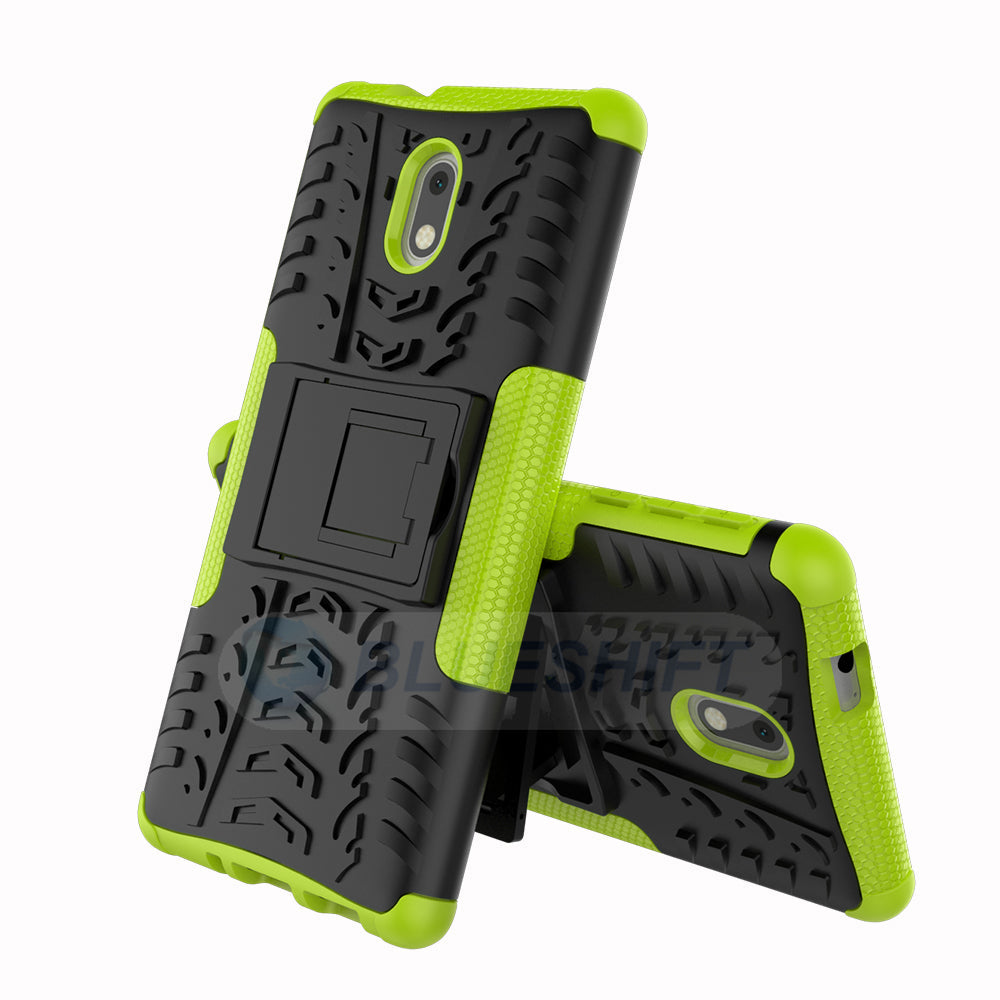 Nokia 3 Heavy Duty Case Green
