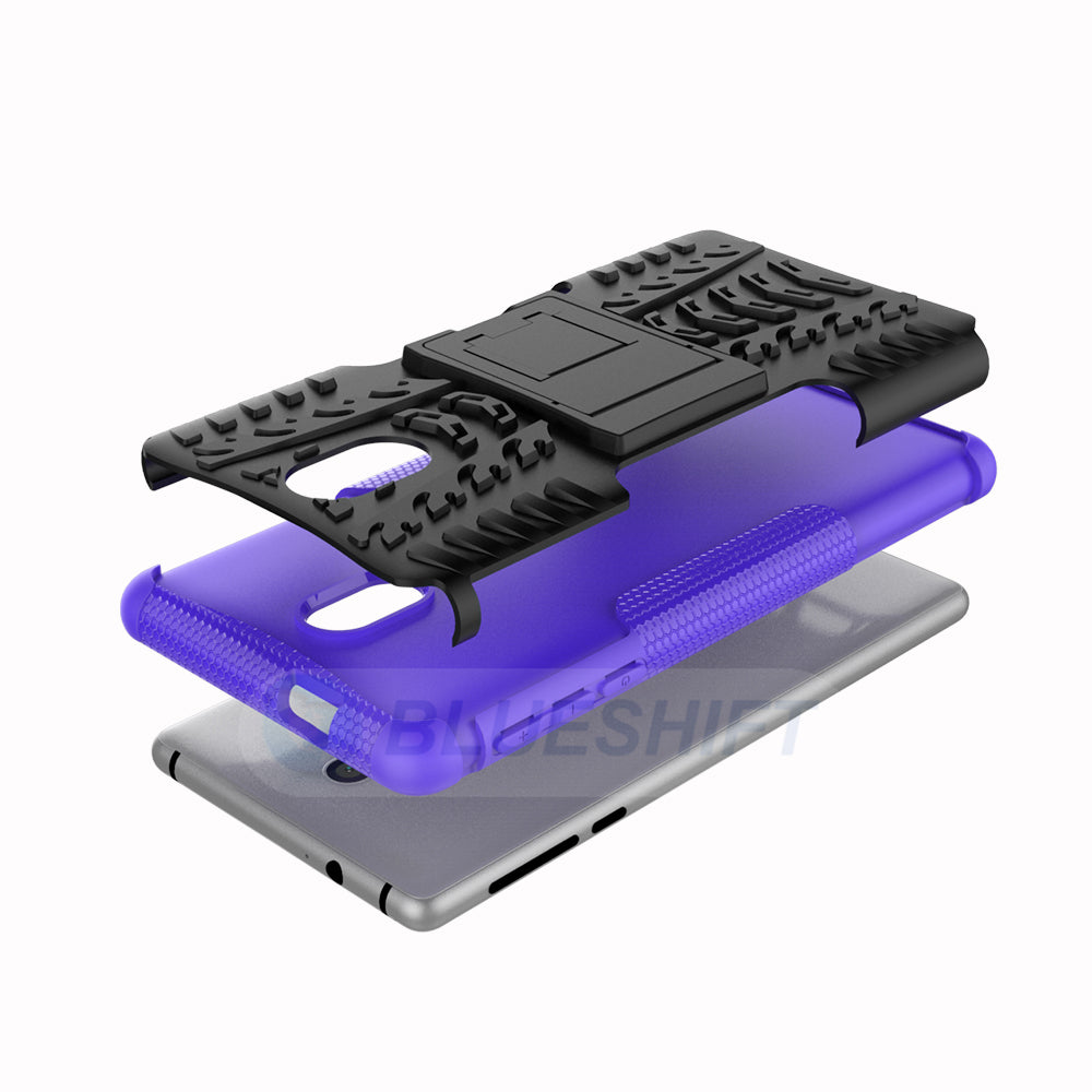 Nokia 3 Heavy Duty Case Purple