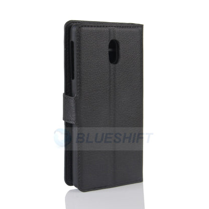 Nokia 3 Pu Wallet Case [Black]