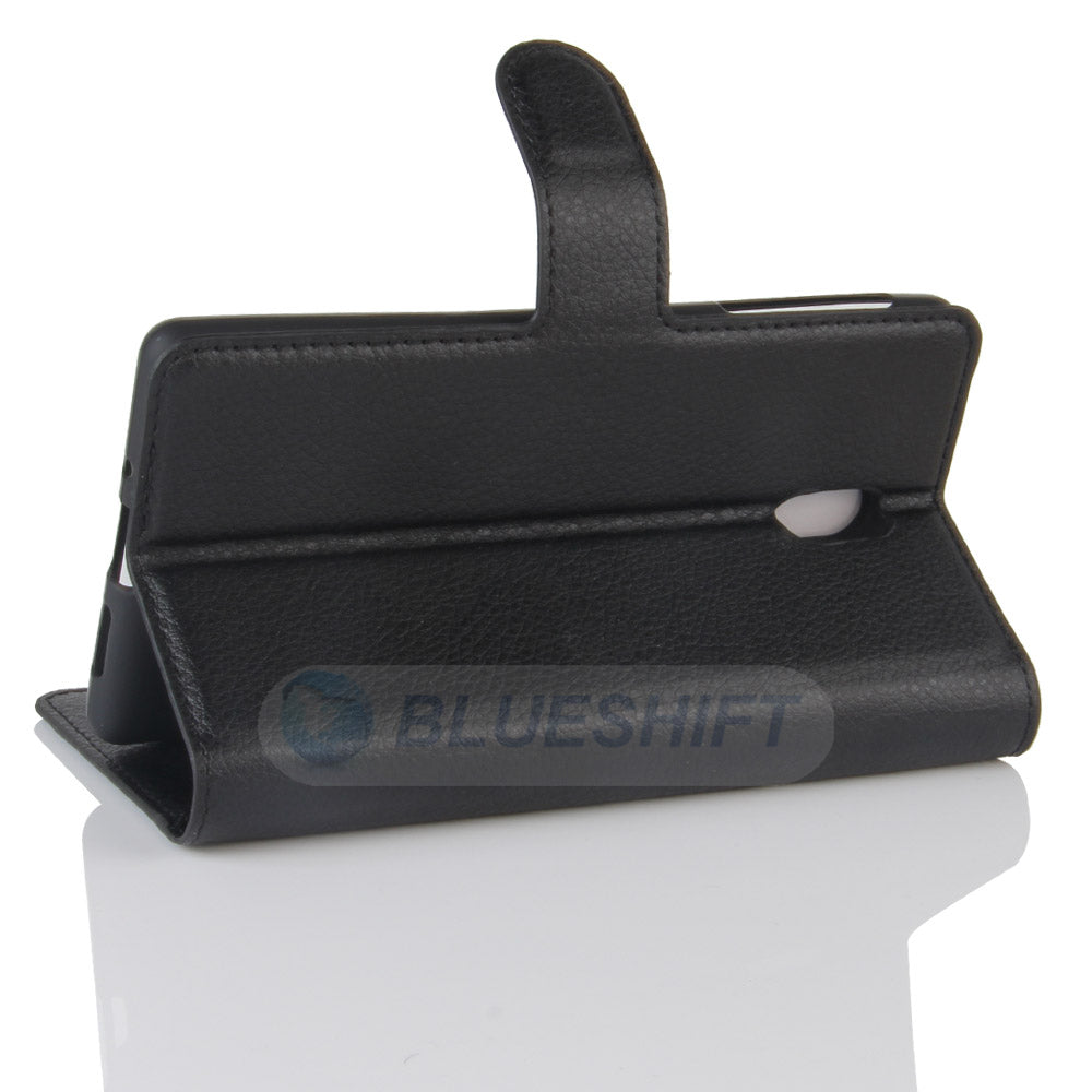 Nokia 3 Pu Wallet Case [Black]