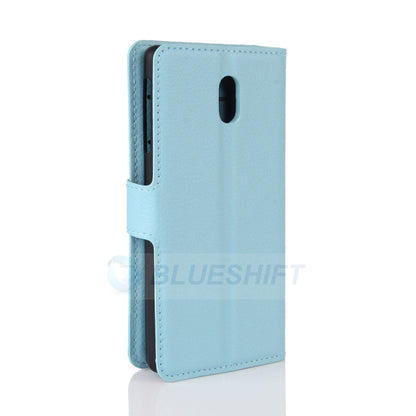 Nokia 3 Pu Wallet Case [Lightblue]