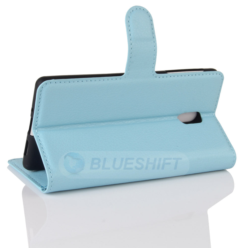 Nokia 3 Pu Wallet Case [Lightblue]