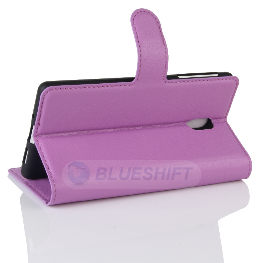 Nokia 3 Pu Wallet Case [Purple]