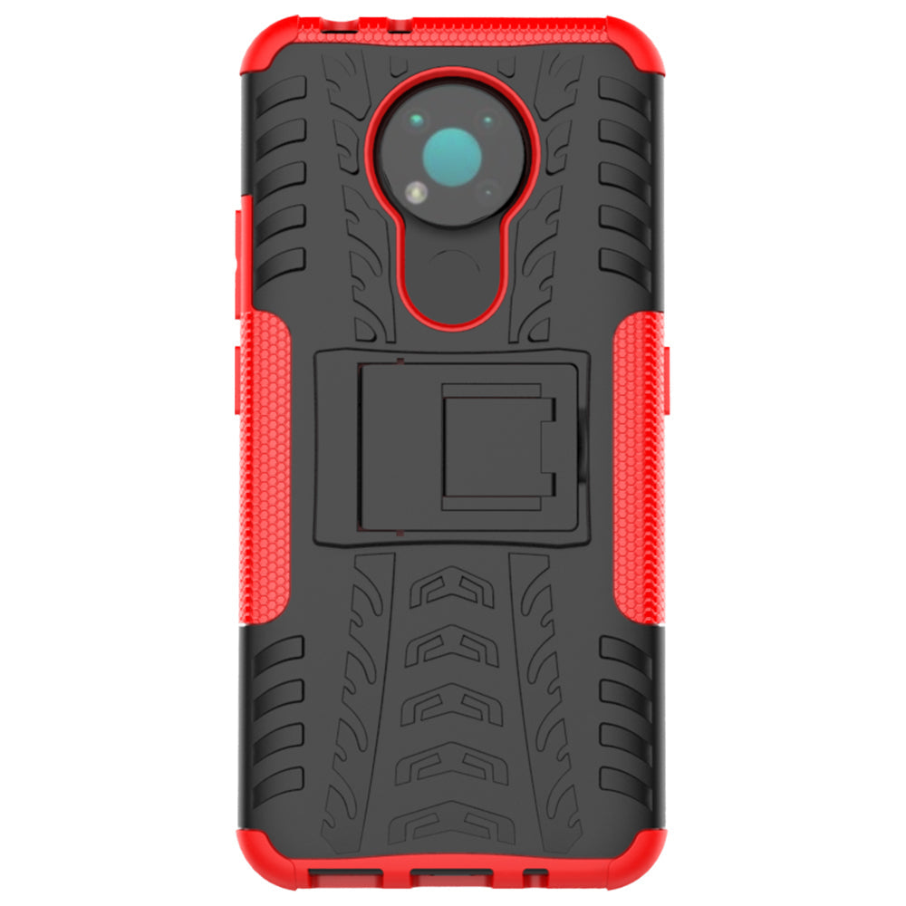 Nokia 3.4 Heavy Duty Case Red