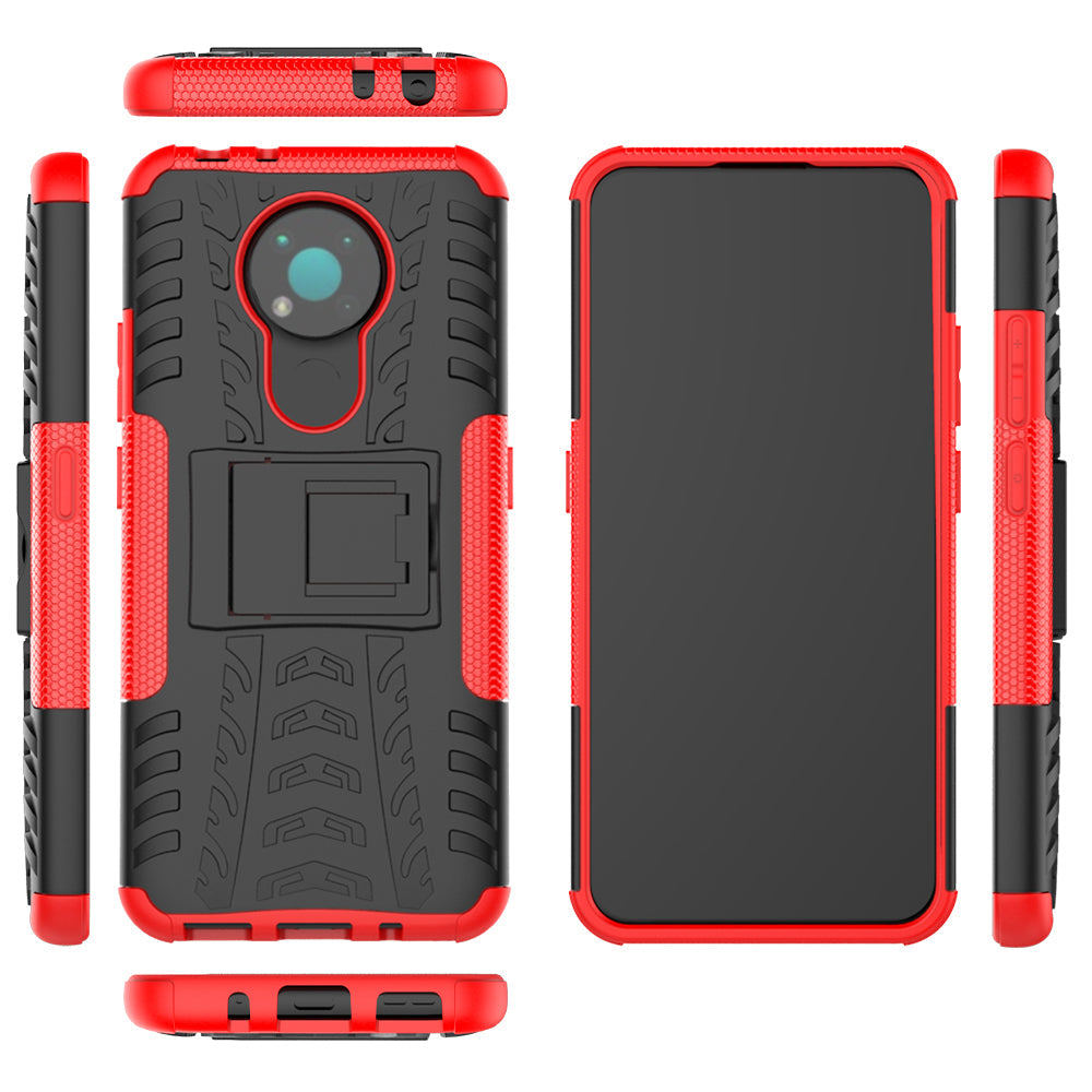 Nokia 3.4 Heavy Duty Case Red