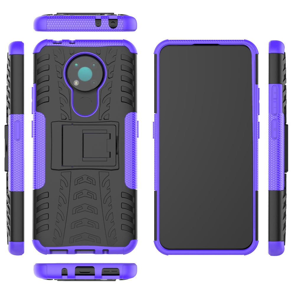 Nokia 3.4 Heavy Duty Case Purple