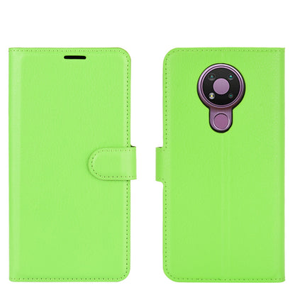 Nokia 3.4 Pu Wallet Case [Green]