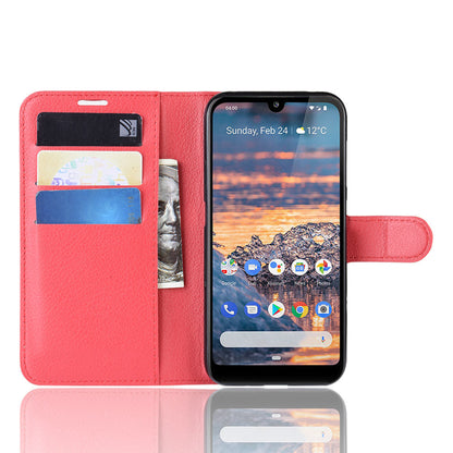 Nokia 4.2 Pu Wallet Case [Red]
