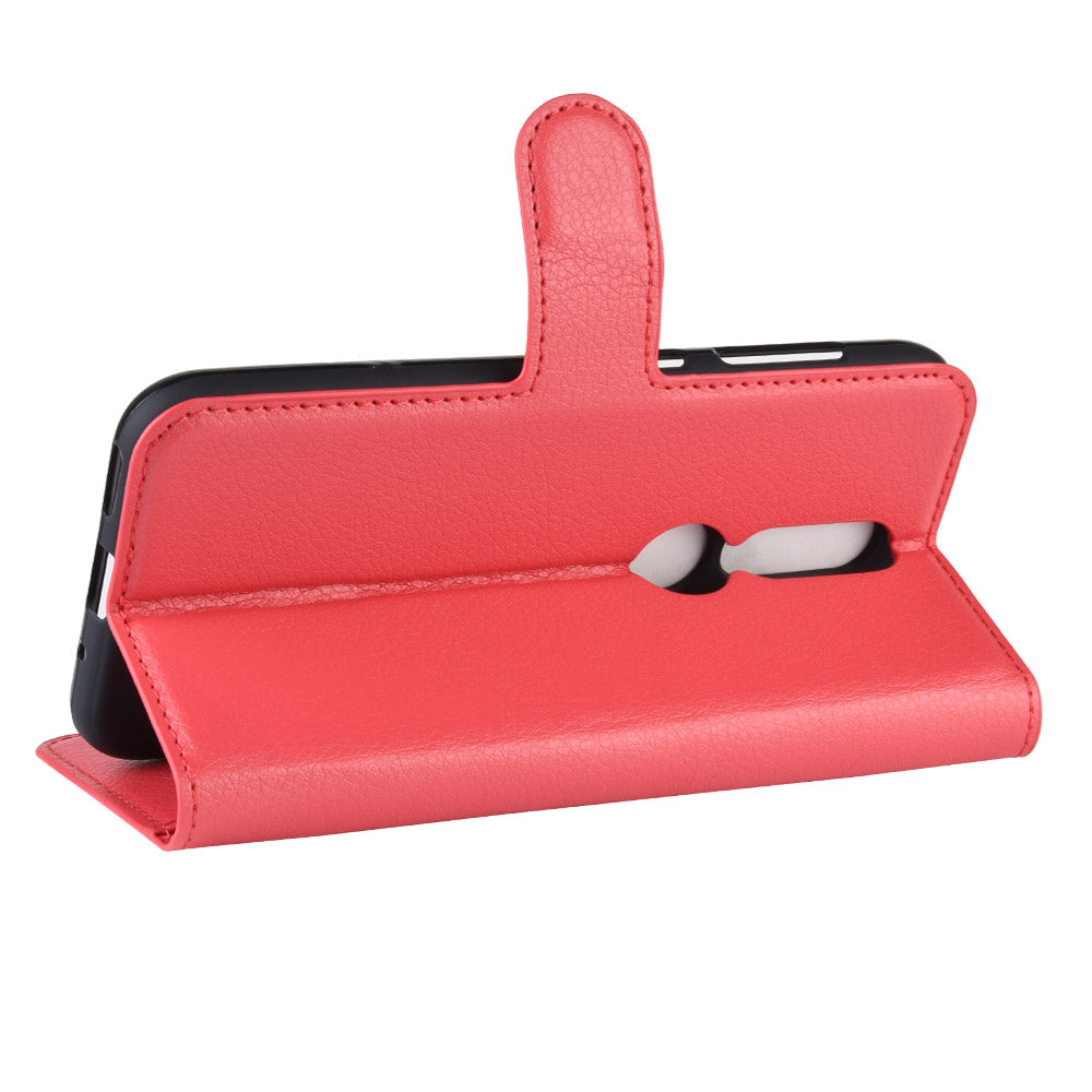 Nokia 4.2 Pu Wallet Case [Red]