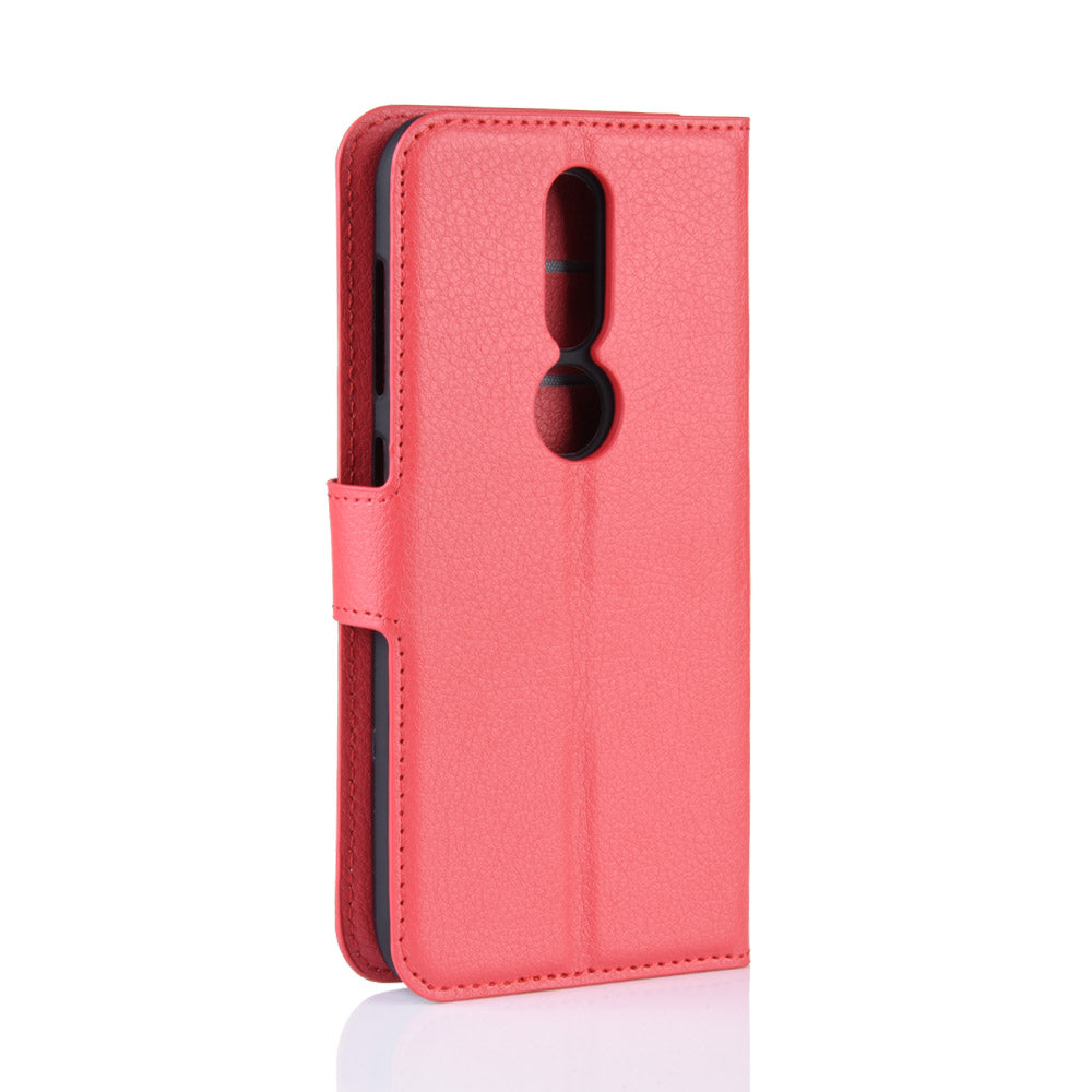 Nokia 4.2 Pu Wallet Case [Red]