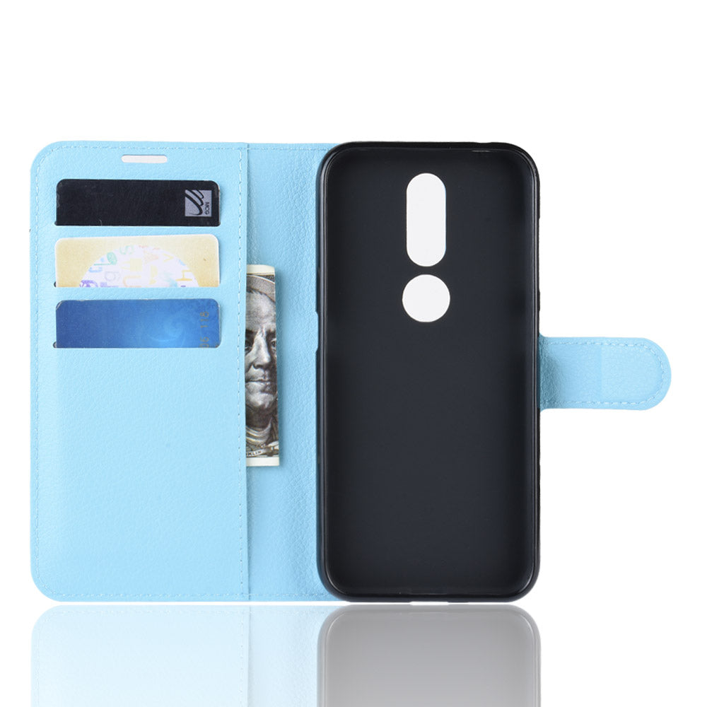 Nokia 4.2 Pu Wallet Case [Lightblue]