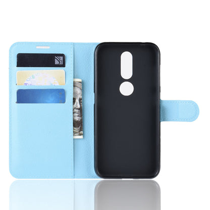 Nokia 4.2 Pu Wallet Case [Lightblue]