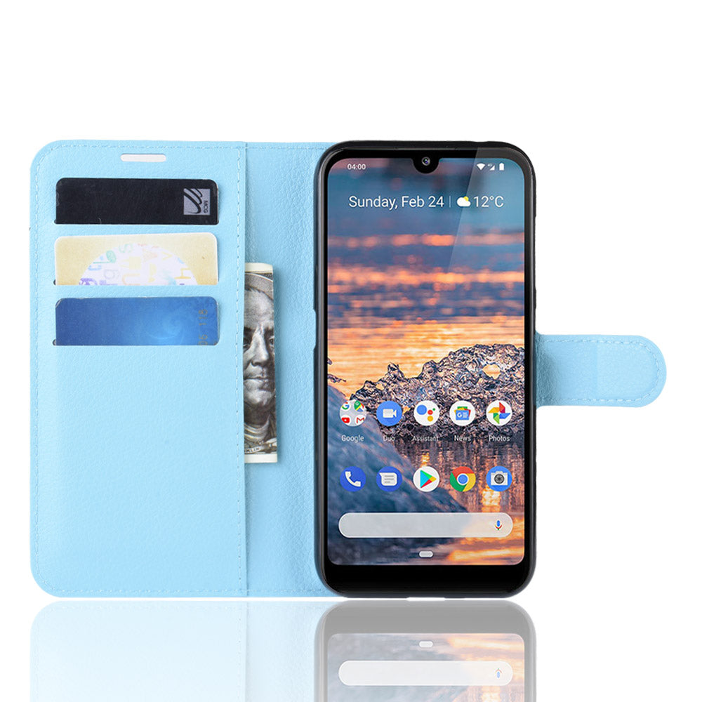 Nokia 4.2 Pu Wallet Case [Lightblue]