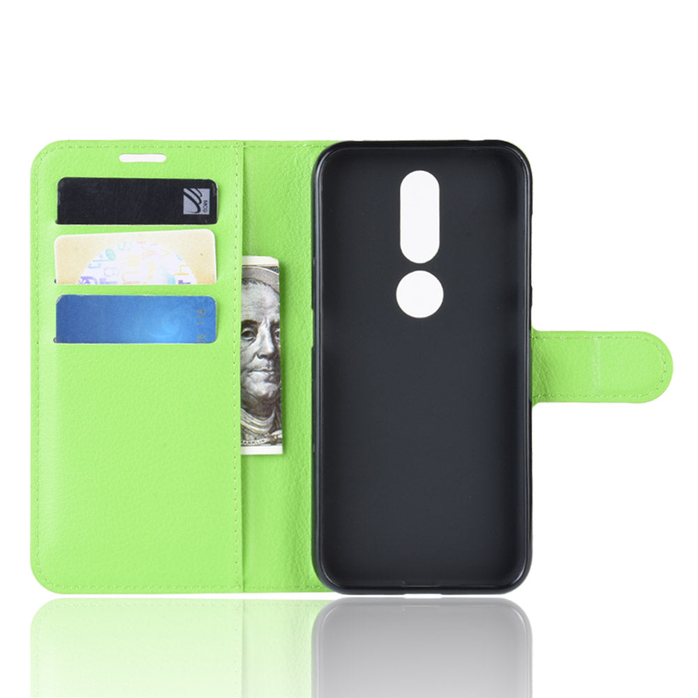 Nokia 4.2 Pu Wallet Case [Green]