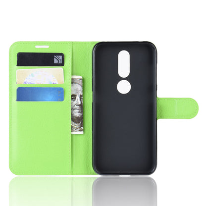 Nokia 4.2 Pu Wallet Case [Green]