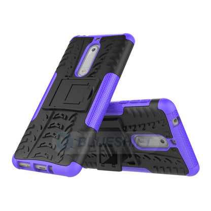Nokia 5 Heavy Duty Case Purple