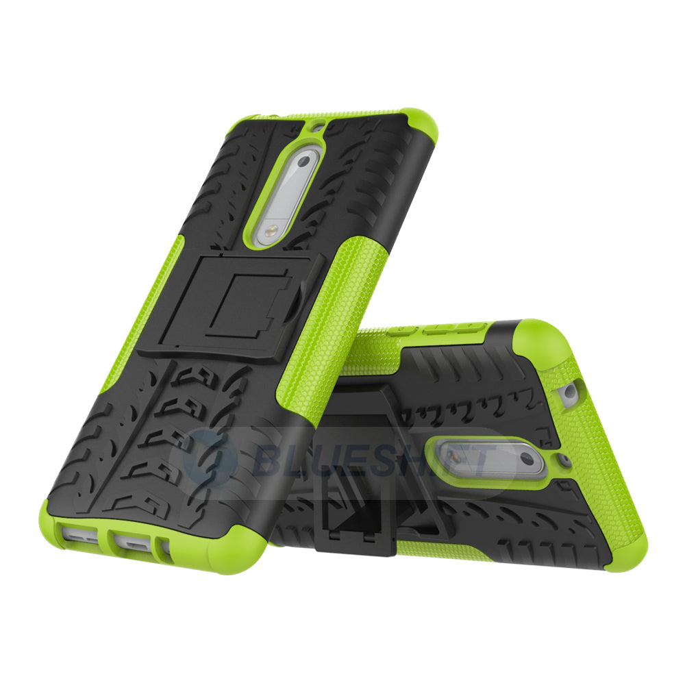 Nokia 5 Heavy Duty Case Green