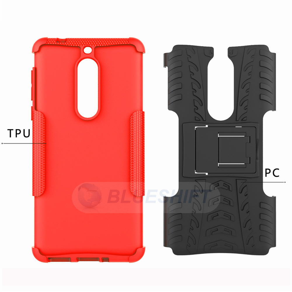 Nokia 5 Heavy Duty Case Green